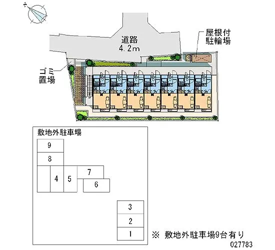 ★手数料０円★愛甲郡愛川町中津　月極駐車場（LP）